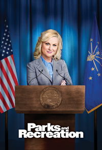 PARKS AND RECREATION -- Pictured: "Parks and Recreation" Key Art: Amy Poehler as Leslie Knope -- (Photo by: NBC)